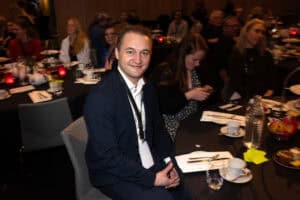 Innendørs konferanse med fokus på byrom og fellesskap.