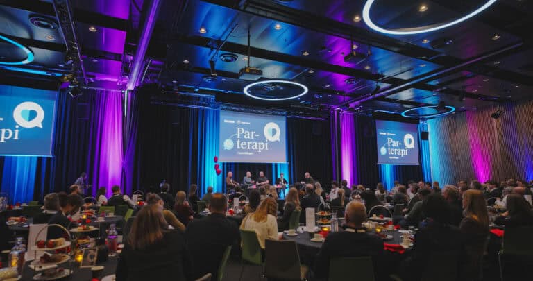 Konferanse om byrom og byutvikling med mange deltakere.